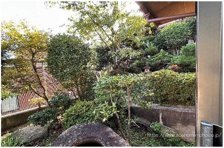 お庭