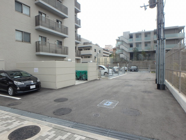 駐車場入口