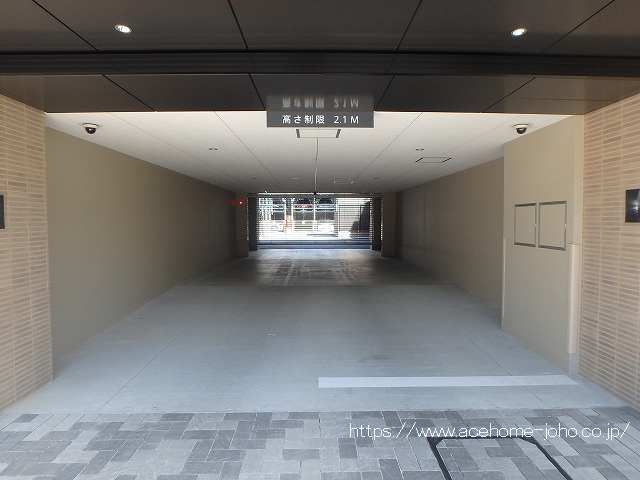 駐車場入口