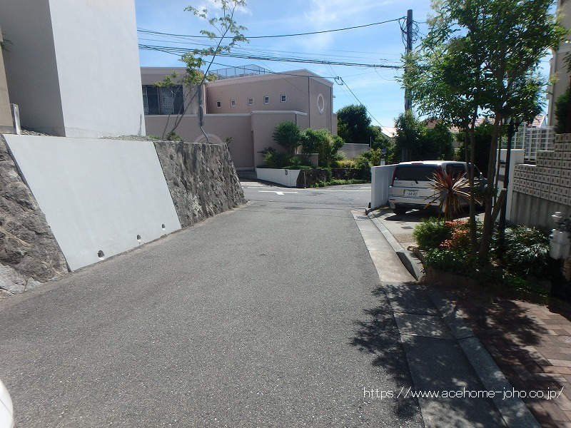 前面道路