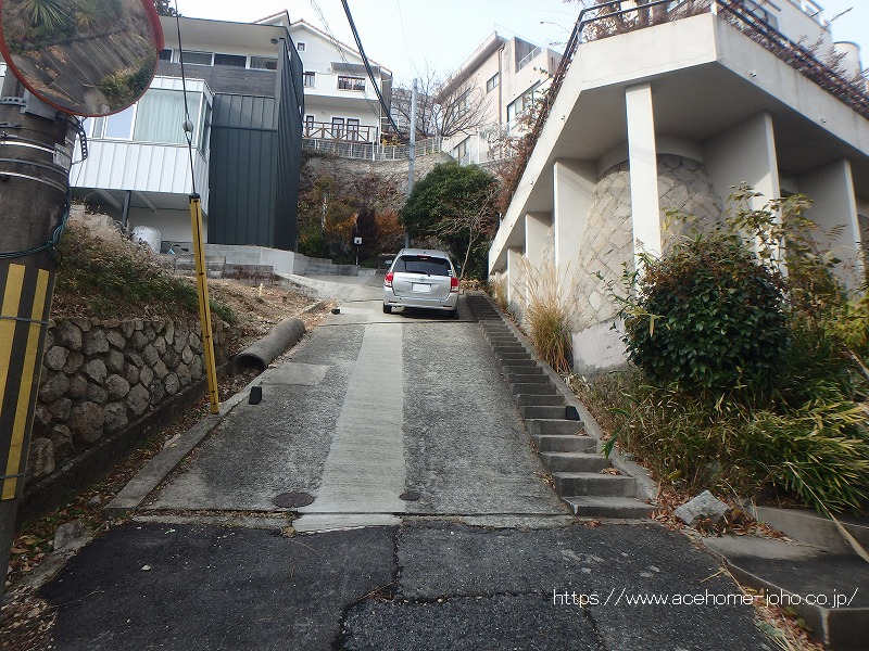南側の隣地通路