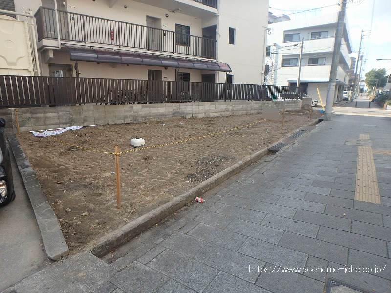 北東側より