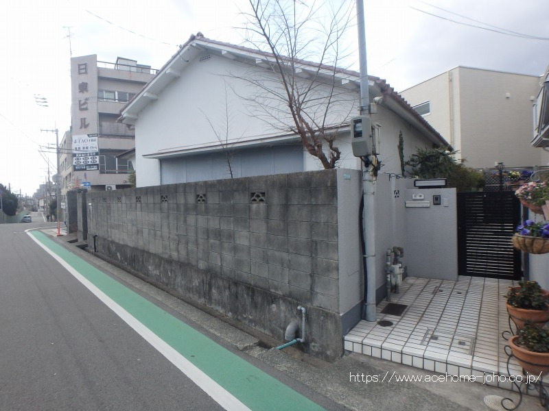 北東側より