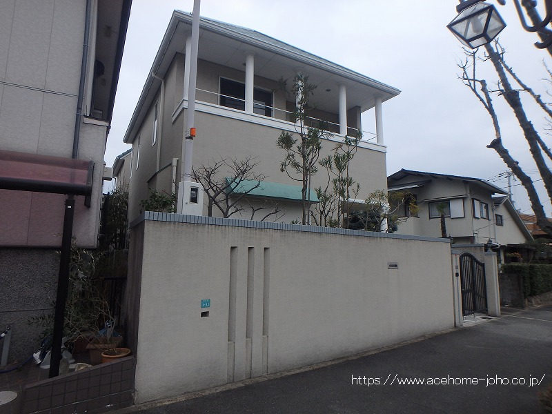北東側より