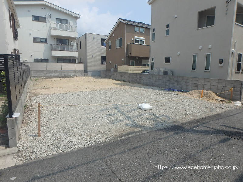 南西側より