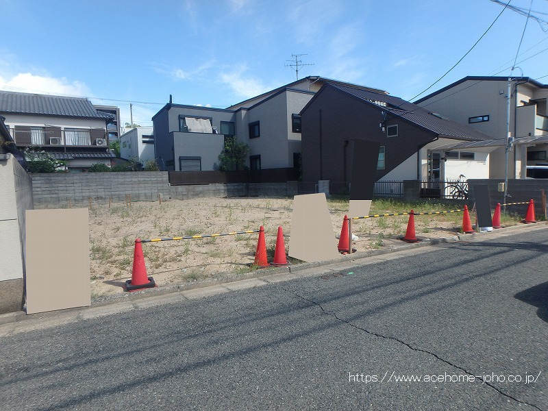 南西側より