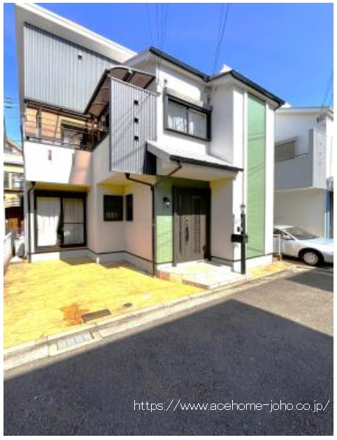 南西側より