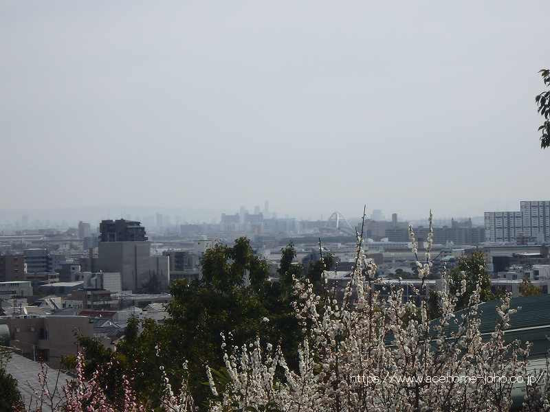 芦屋市内の眺望