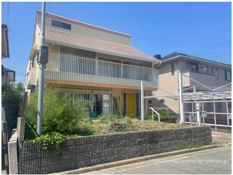 南西側より