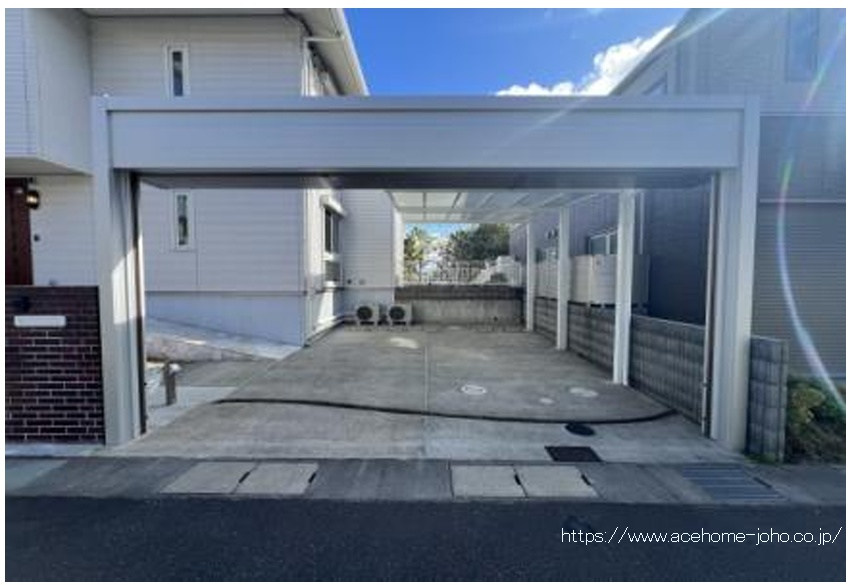 駐車場は並列2台可