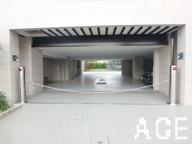 駐車場の入口